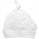 Pure baby Pale Blue Leaf Knot Hat
