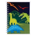 Bobbleart Notebook Dinosaur