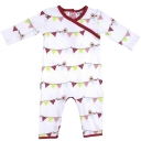 Sweet Bunting Crossover Romper