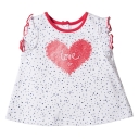 Fox and Finch Baby Petite Spot Loveheart Top