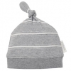 Purebaby Grey Stripe Hat