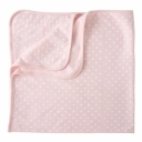Purebaby Pale Pink Spot Bunny Rug