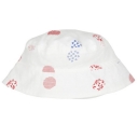 Purebaby spot Print Girls Woven Hat