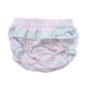 Bebe Betty Ruffle Bloomer with Bow Gracie Print