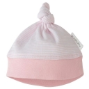 Purebaby Pale Pink Stripe Hat