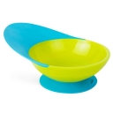 Boon Cathcher Bowl - Toddler Bowl with Spill Catcher Blue