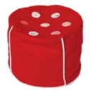 Cocoon Couture Ottoman Girls Red